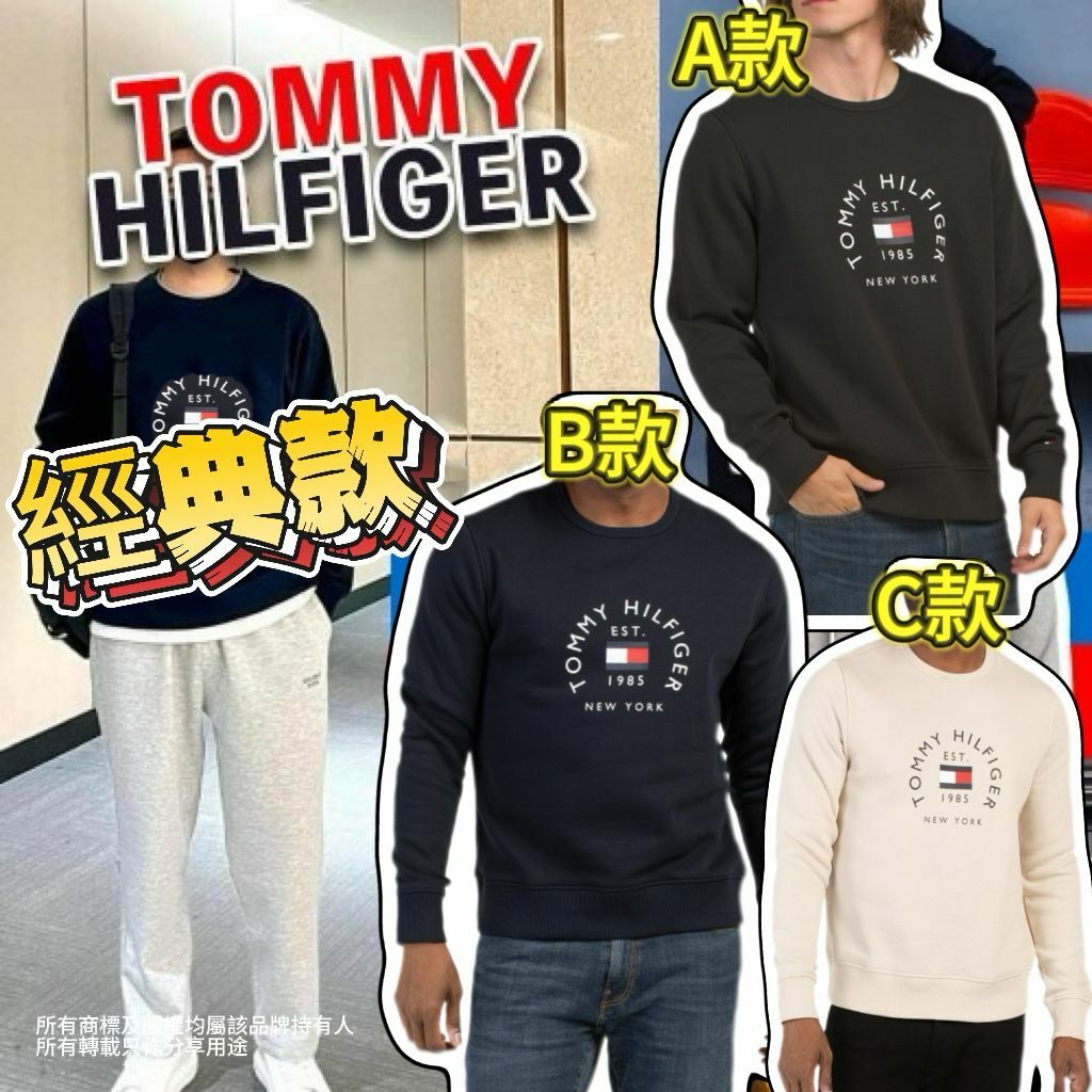 【預購】TOMMY HILFIGER Flag Arch G032036 男裝衛衣