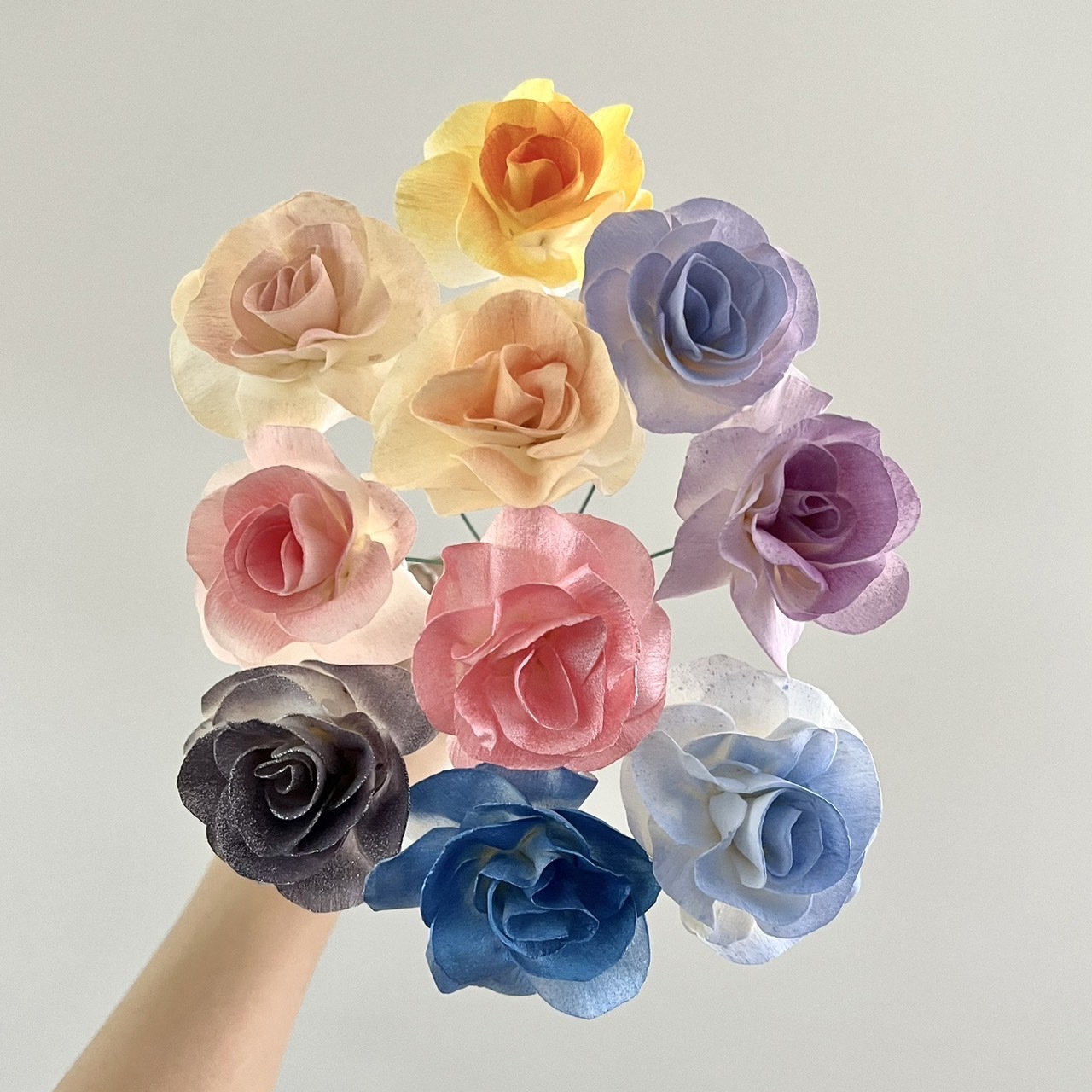 泰國索拉花 圓瓣梔子花 5CM <十支一把> (高品質)