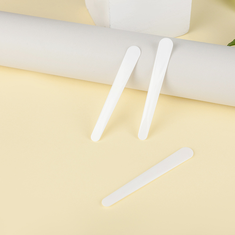 雙頭塑膠挖棒 4支入 白色