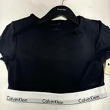 [S] CALVIN KLEIN MODERN COTTON T-SHIRT BRALETTE,BLACK, QF7213-001 (SCK740)