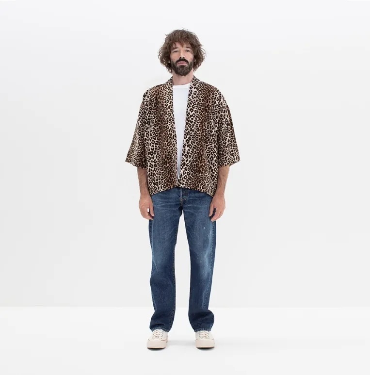ON SALE: VISVIM HAPPI LEOPARD (COTTON/LINEN) - PRE ORDER ITEM (預訂中)