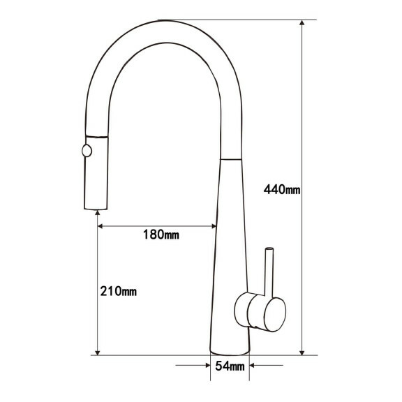 日日商 龍頭系列 ED-KS83555 304 不鏽鋼無鉛伸縮龍頭