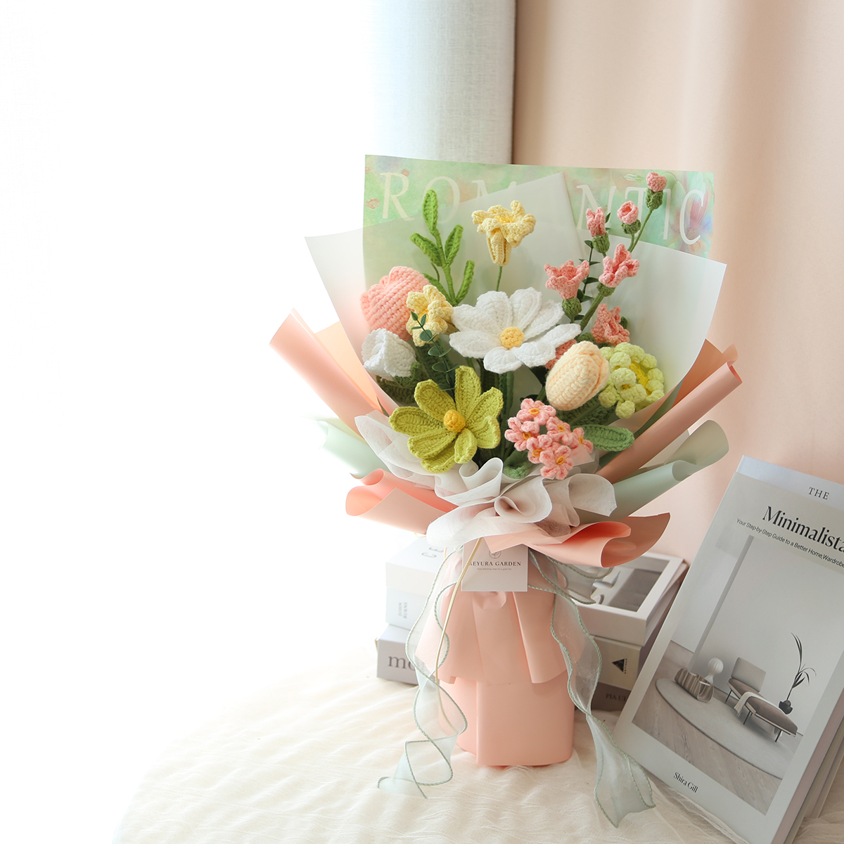 G31｜莫內花園編織花束