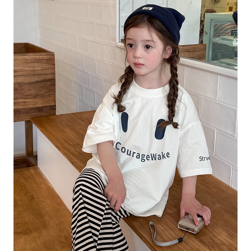 寬鬆感字母上衣