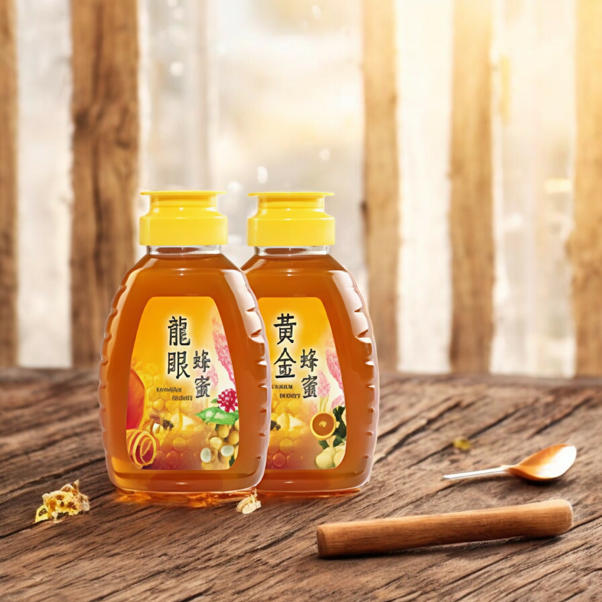 嚴選 龍眼 / 黃金  蜂蜜380g 進口世界蜂蜜