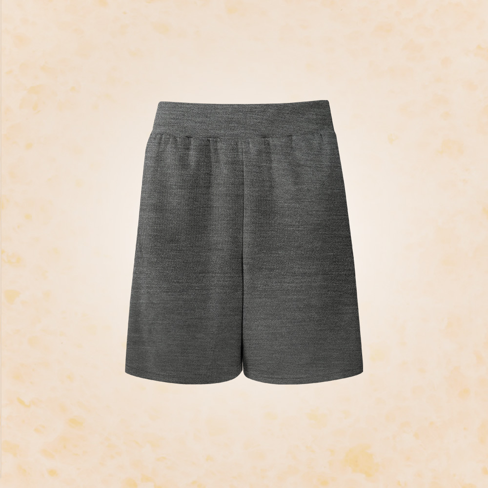 男款｜隱形拉鍊豆腐褲-深灰