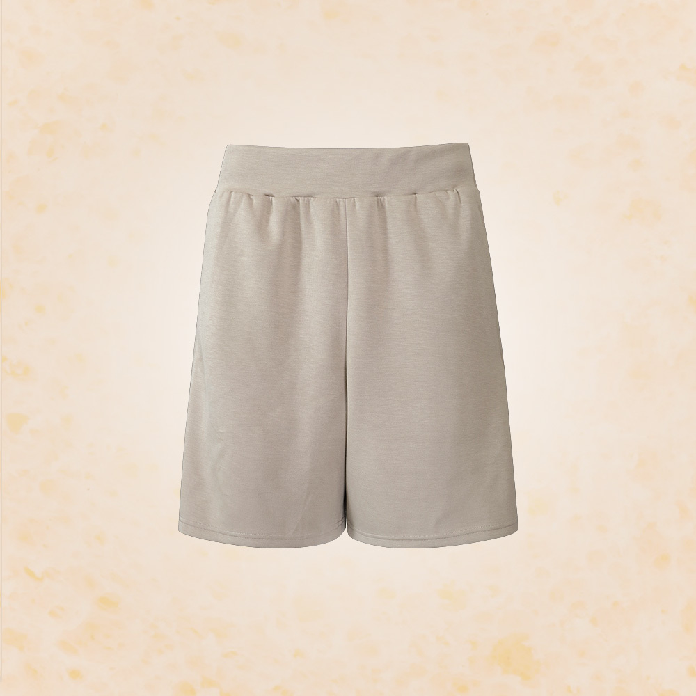 男款｜隱形拉鍊豆腐褲-卡其