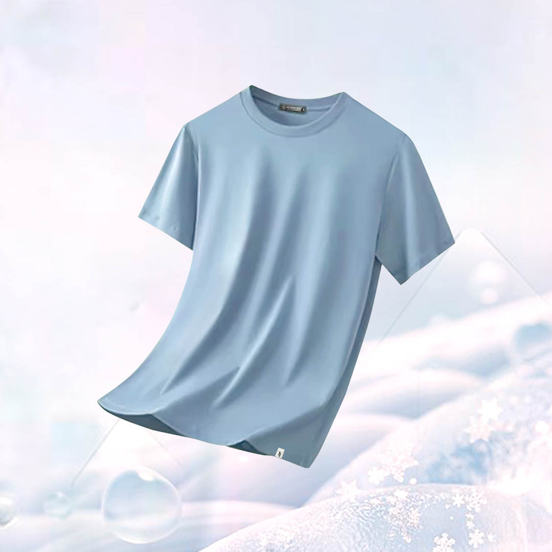 Sorona冰感認證-透沁涼感素Ｔ(兒童款)-莫迪藍