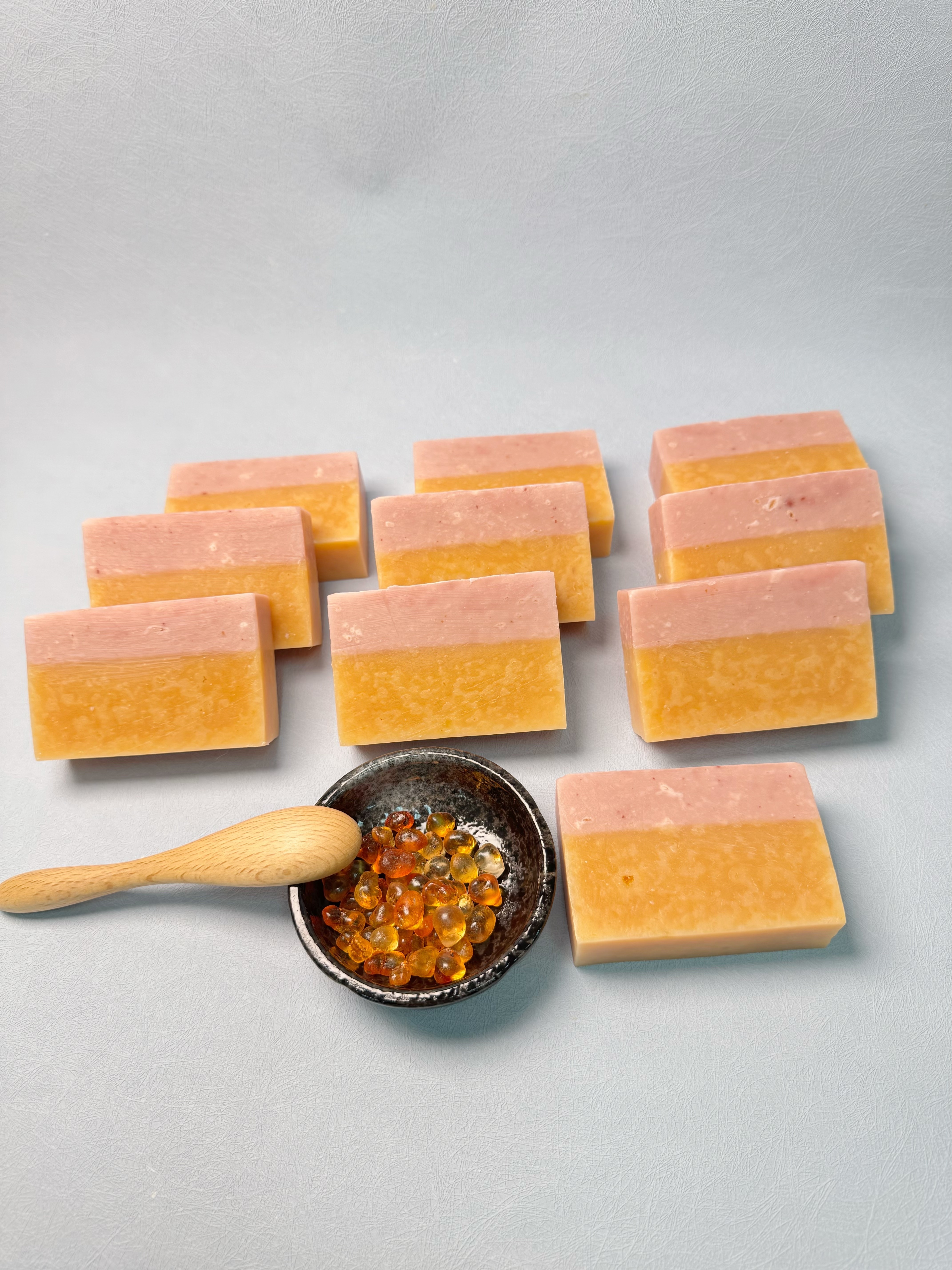 珍珠蜜桃膠保濕皂｜沐浴｜洗臉｜全膚質｜四季適用