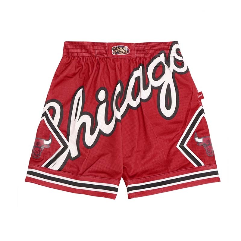 Mitchell & Ness Big Face Fashion Short Chicago Bulls 公牛 短褲 MITCHELL-02 [台灣現貨]