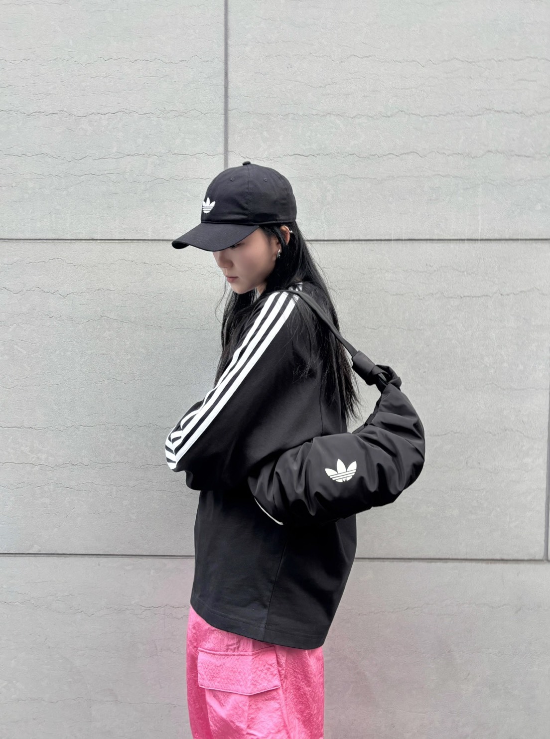 ADIDAS 愛迪達皺摺牛角包 KA9266 KA9271