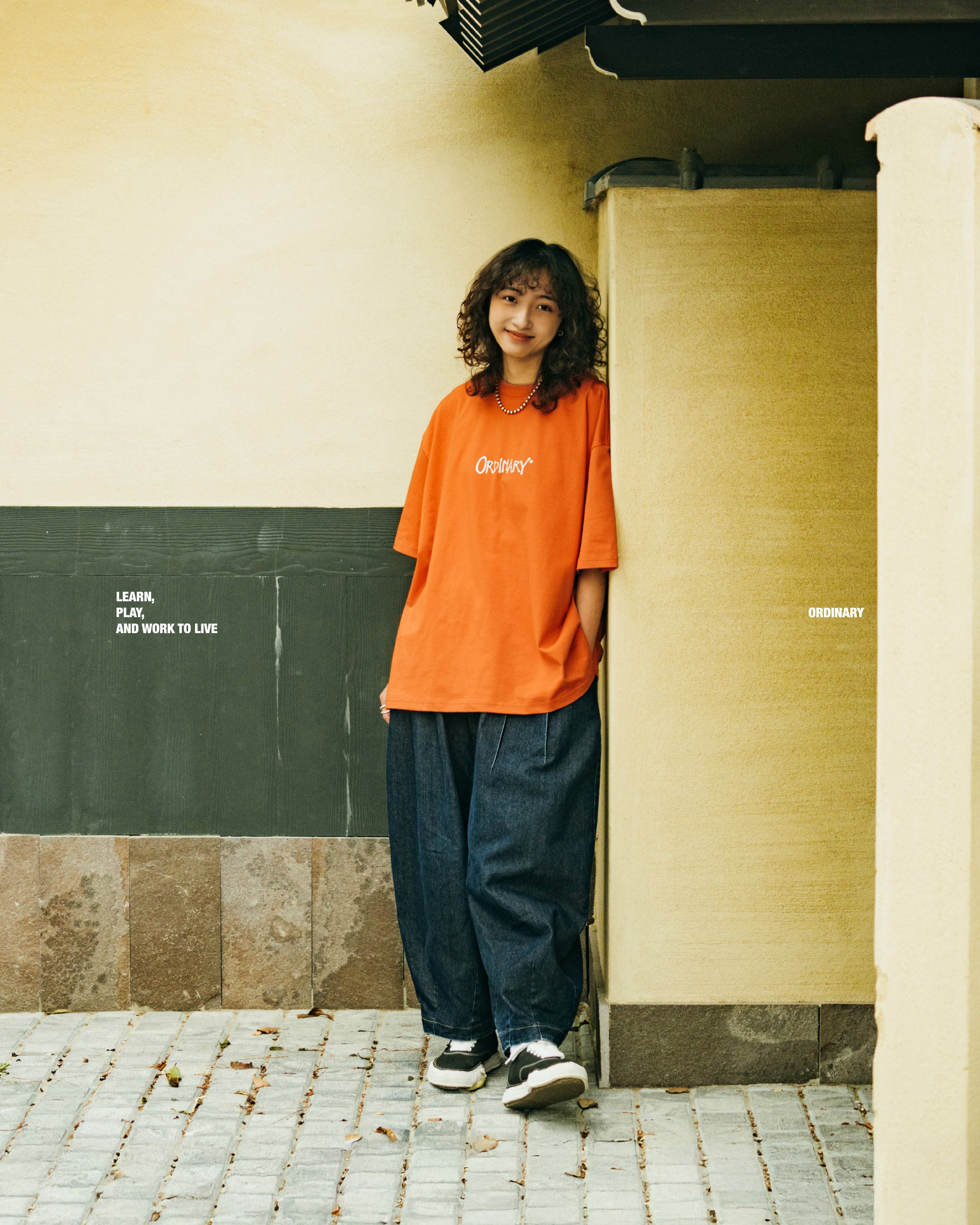 ORDINARY 小LOGO基礎短袖 4色