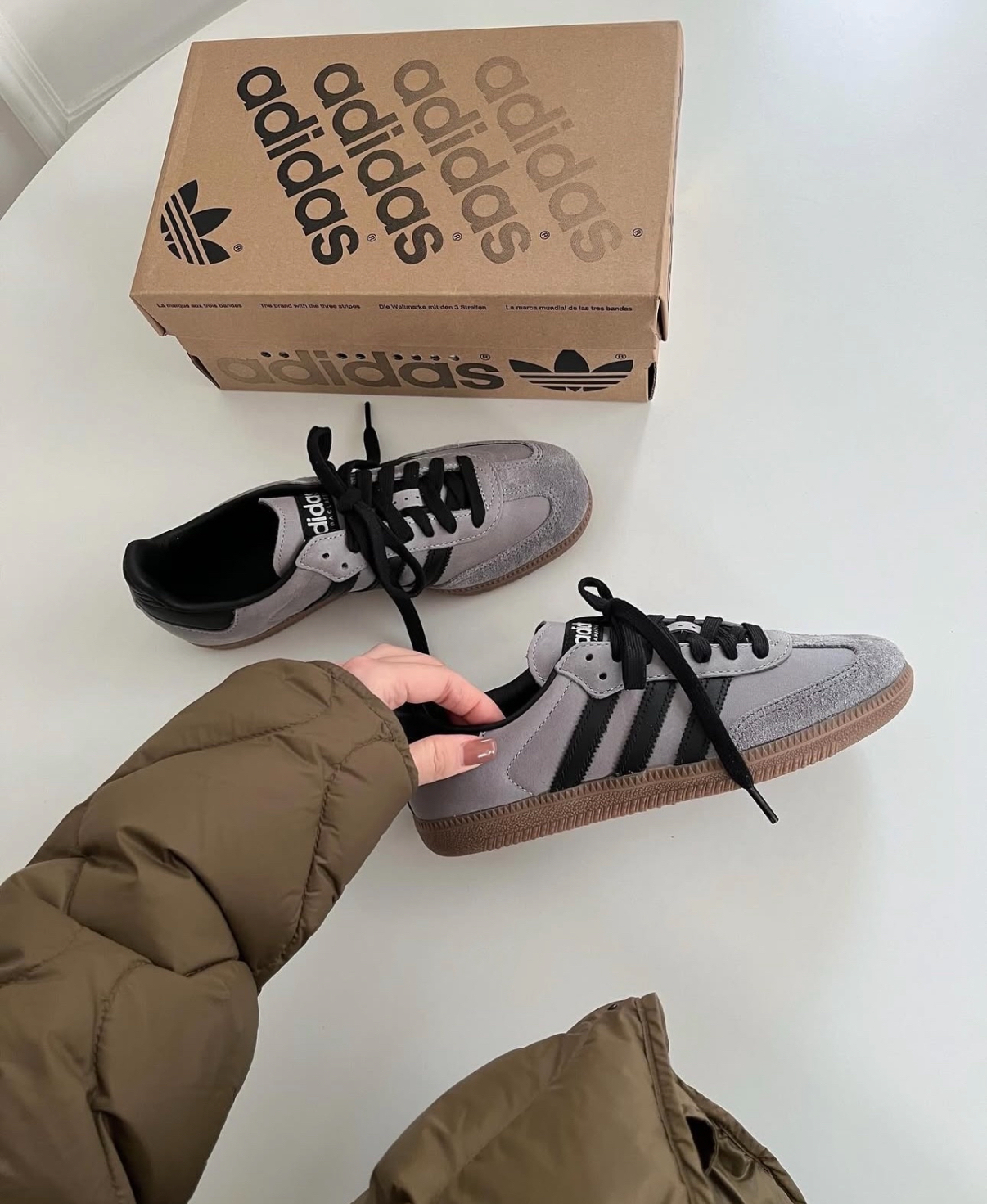 Adidas Originals Samba 栗子蒙布朗 紫灰色 灰黑色 黑色 麂皮 焦糖底 復古 德訓鞋 T頭鞋 IE9164/預購