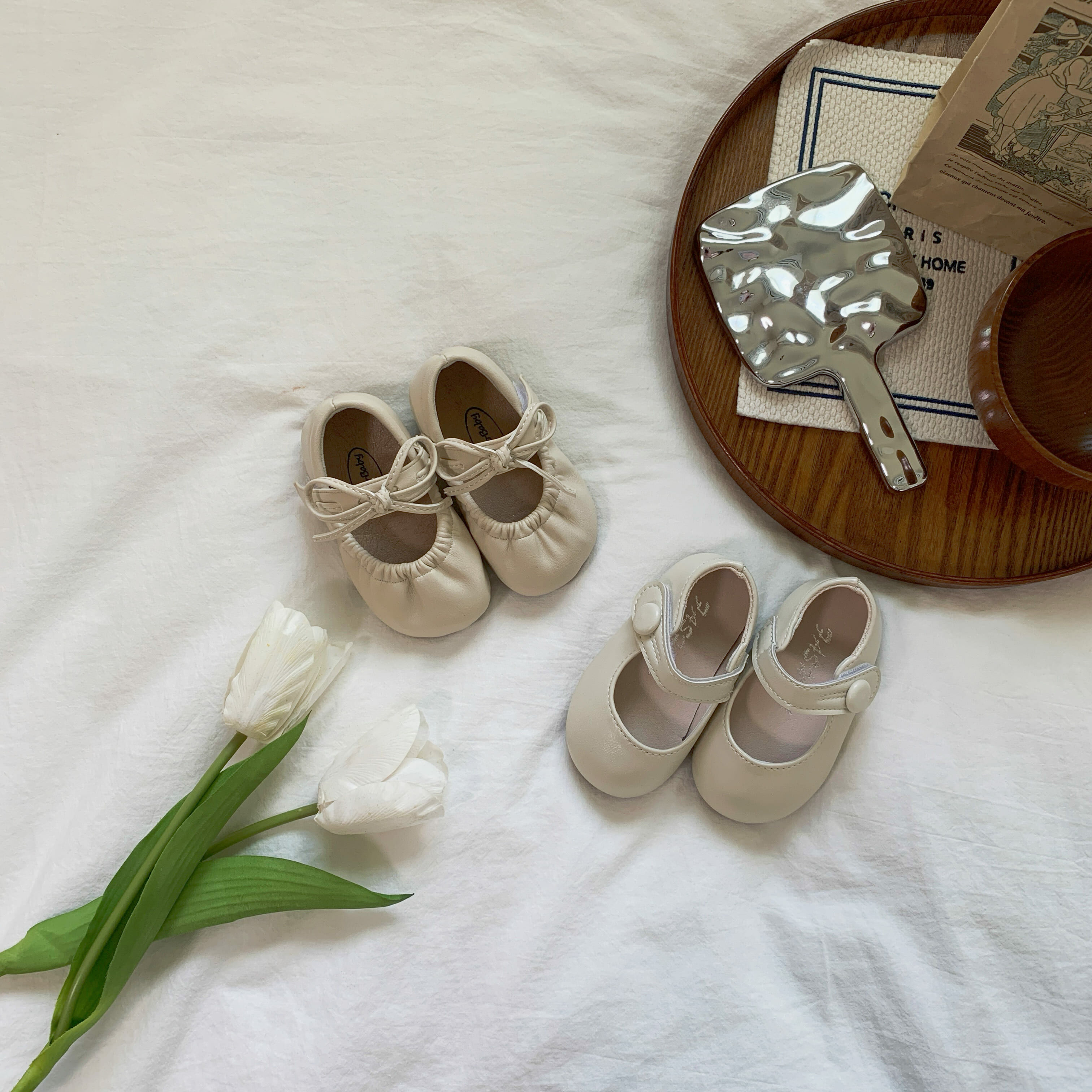 公主蝴蝶結娃娃鞋