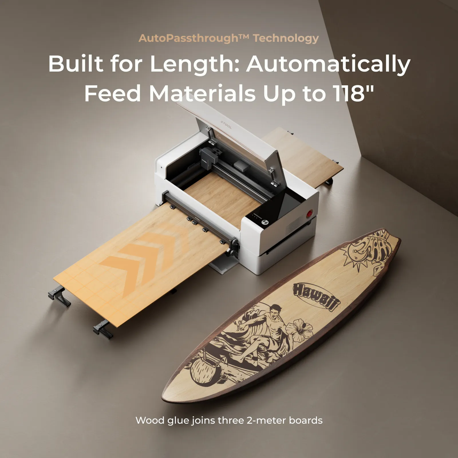 DTSL_Makeblock xTool P2S_Build for Length Automatically