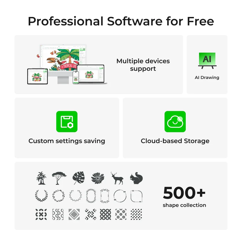 DTSL_Makeblock xTool P2S For Schools_Professional Software for Free