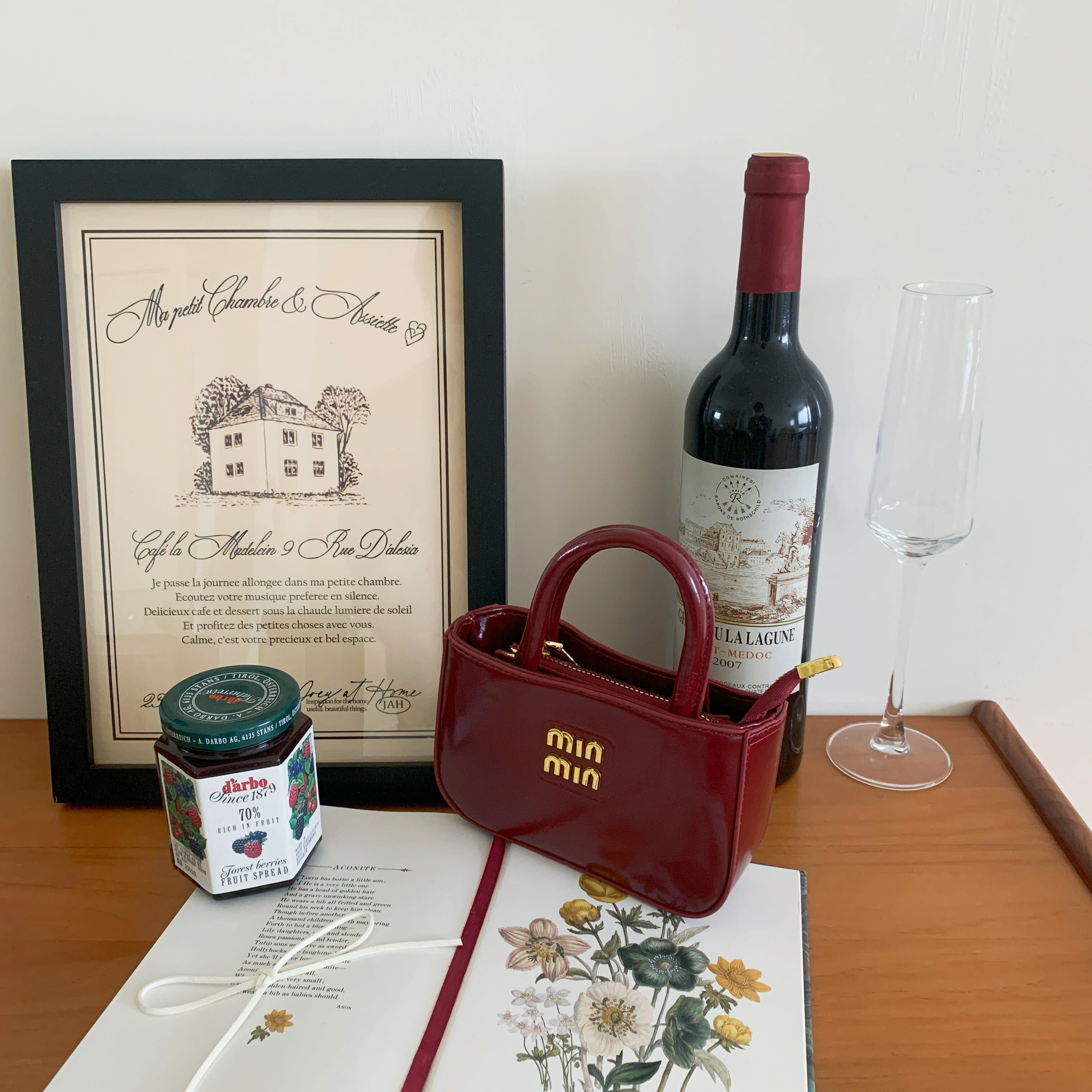 復古迷你小方包