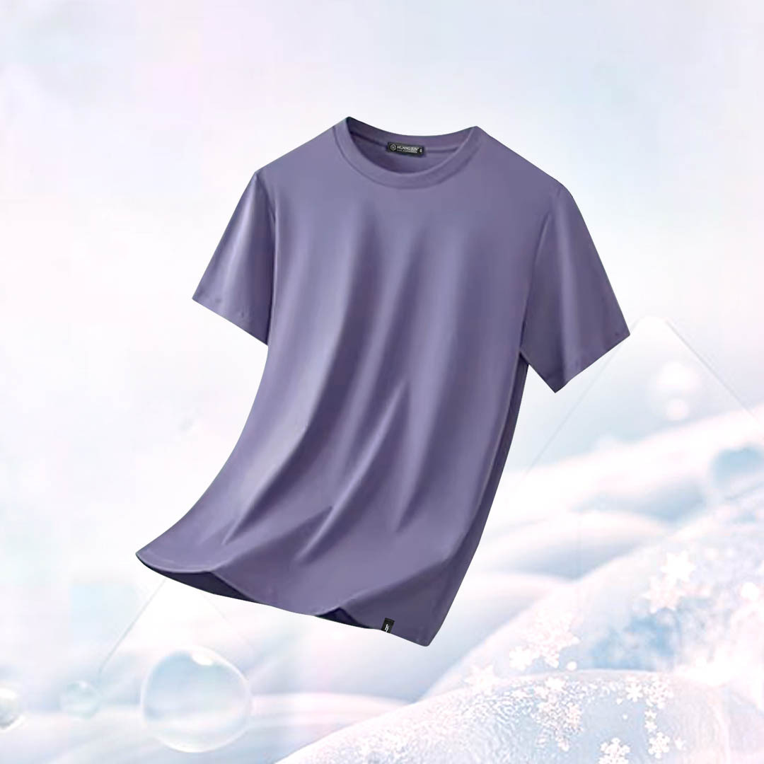 Sorona冰感認證-透沁涼感素Ｔ (兒童款)-紫羅蘭