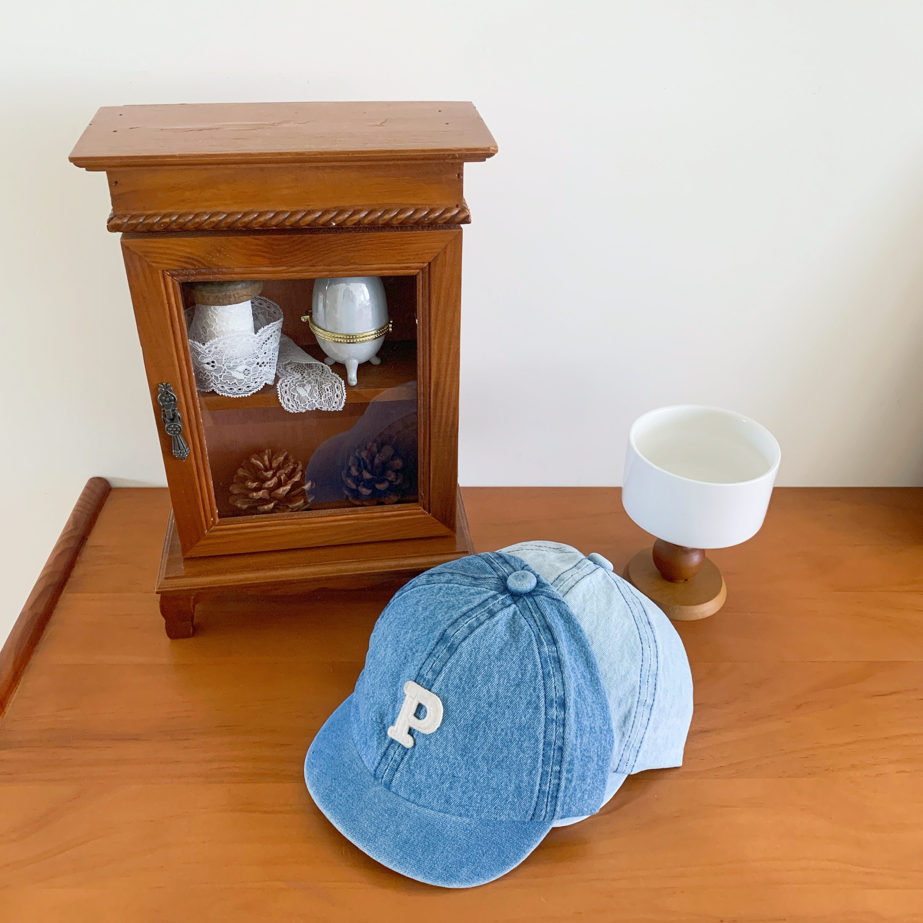 帥氣牛仔英字鴨舌帽