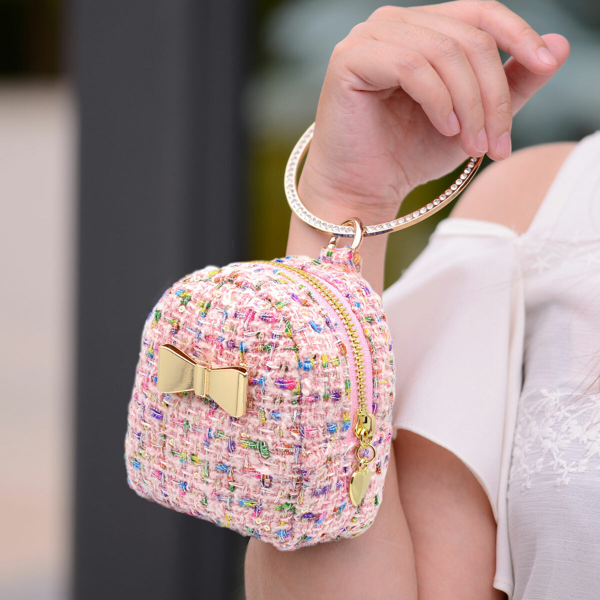 小香風毛尼布料(一尺)【贈小香迷你收納包紙型】