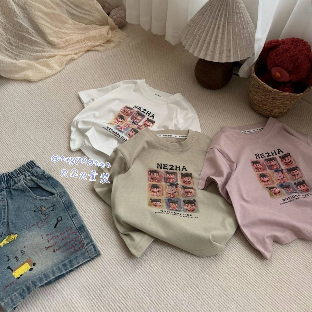 挪吒九宮格上衣