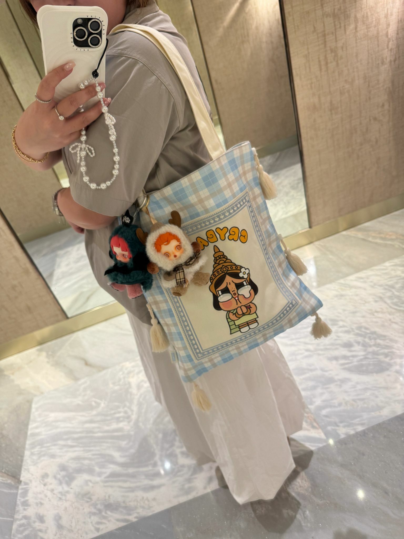 泰國限定 Crybaby tote bag