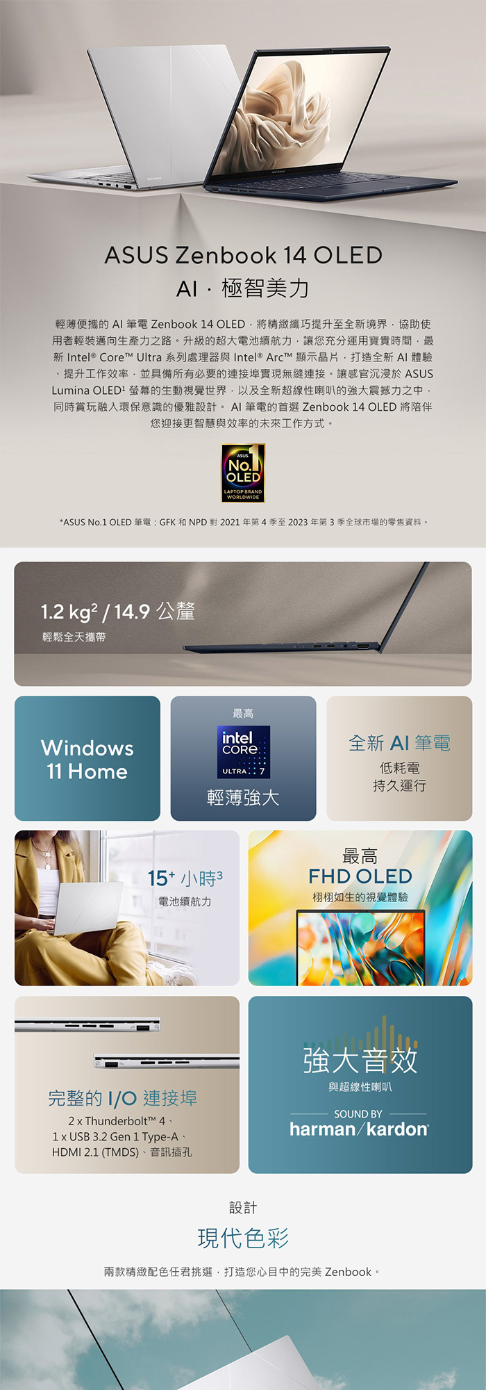 UX3405CA-0073S255H效能