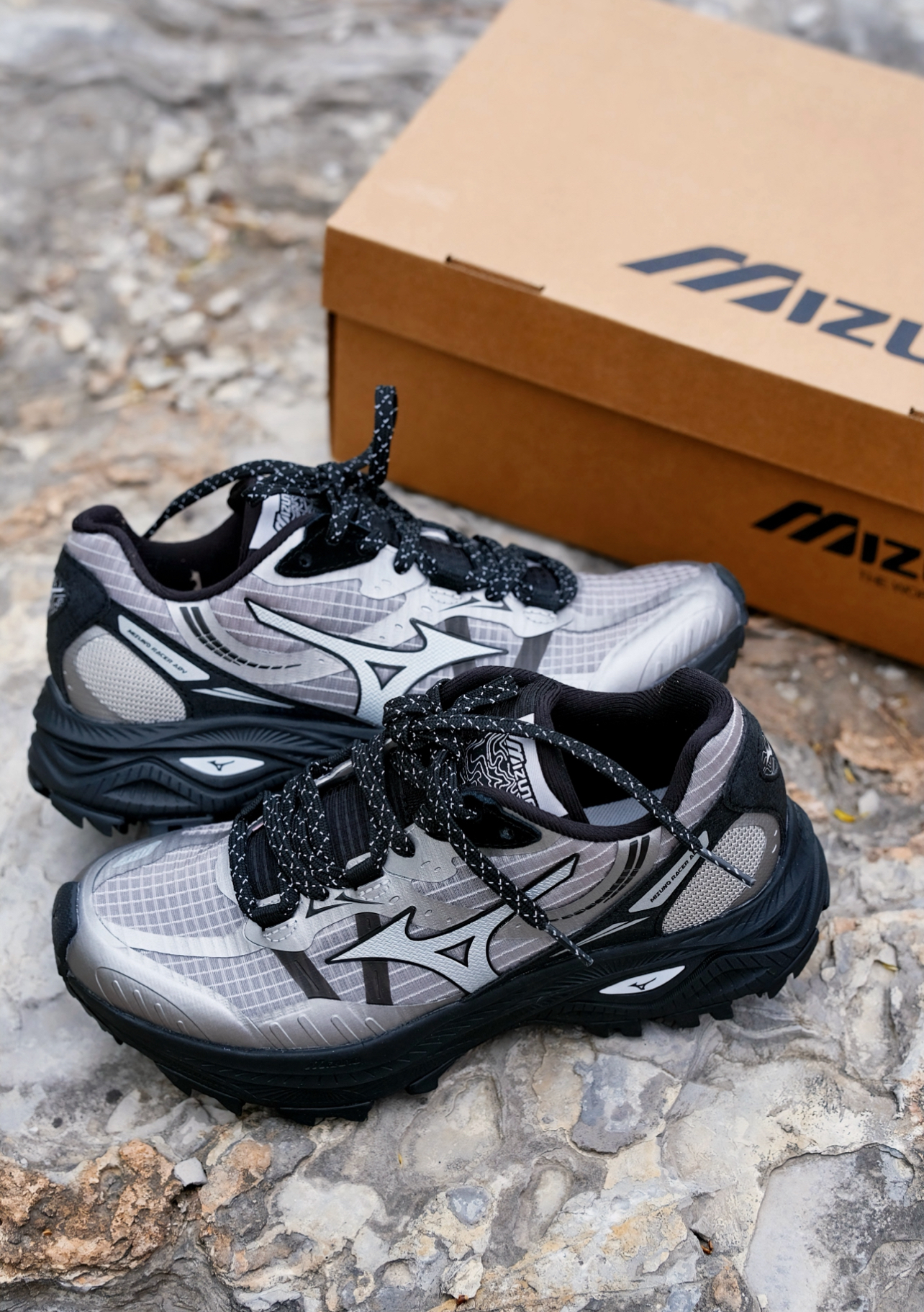 MIZUNO RACER ADV 銀黑D1GH241207