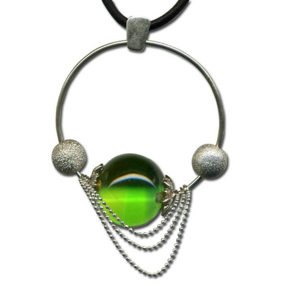 圓融銀飾項鍊 和諧圓滿智慧豐盈開運納福