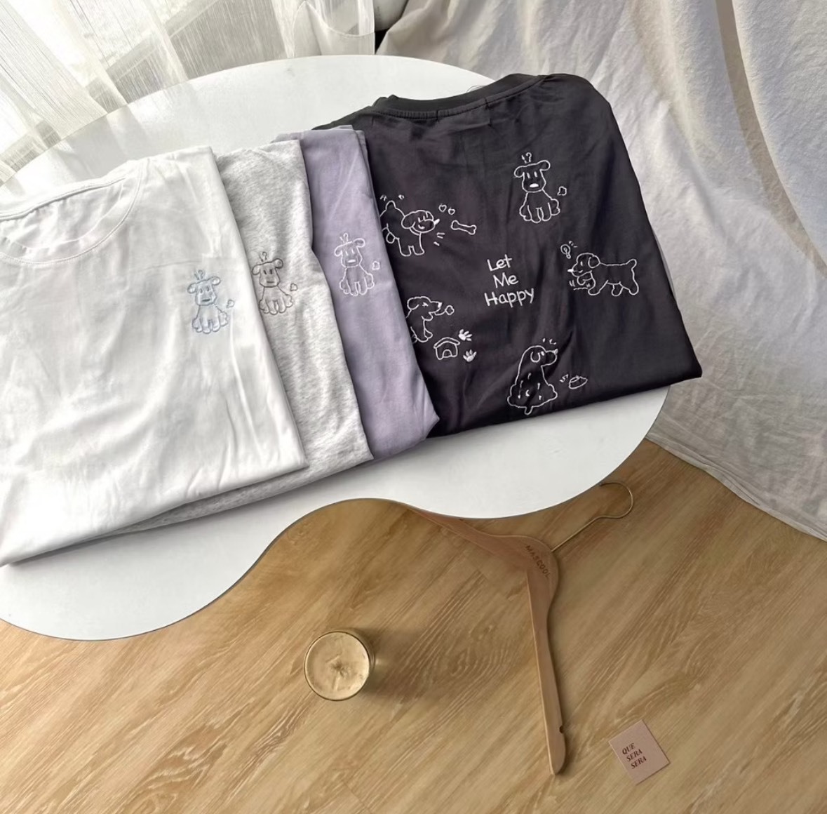 2155 問號狗狗短袖