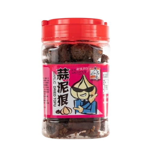 【久品香】蒜泥狠 蒜味/微辣/惡魔/素Q條 豆干 豆乾 350g (四款)