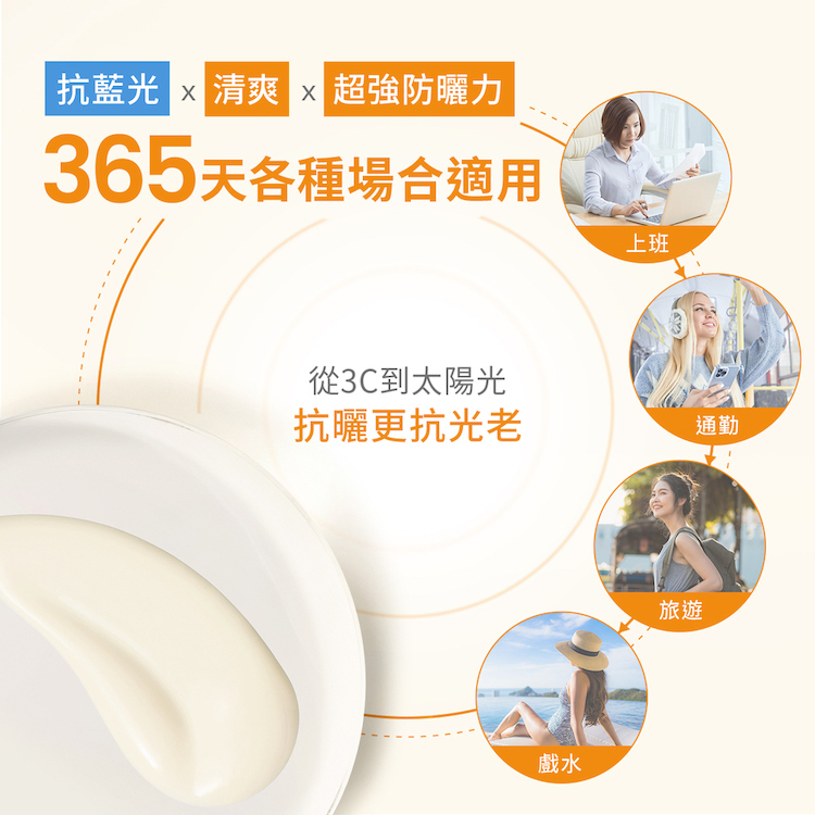 Avene雅漾極速清爽防曬液SPF50 不黏膩防曬 油肌防曬 防曬隔離輕盈合一 超寬頻抗藍光