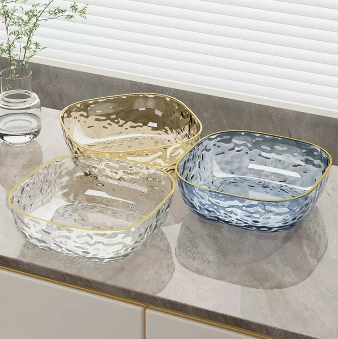 輕奢風壓克力水果點心盤