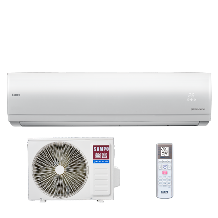 SAMPO 聲寶 12坪 頂級PF系列 變頻冷暖分離式一對一冷氣(AU-PF86DC1+AM-PF86DC1)