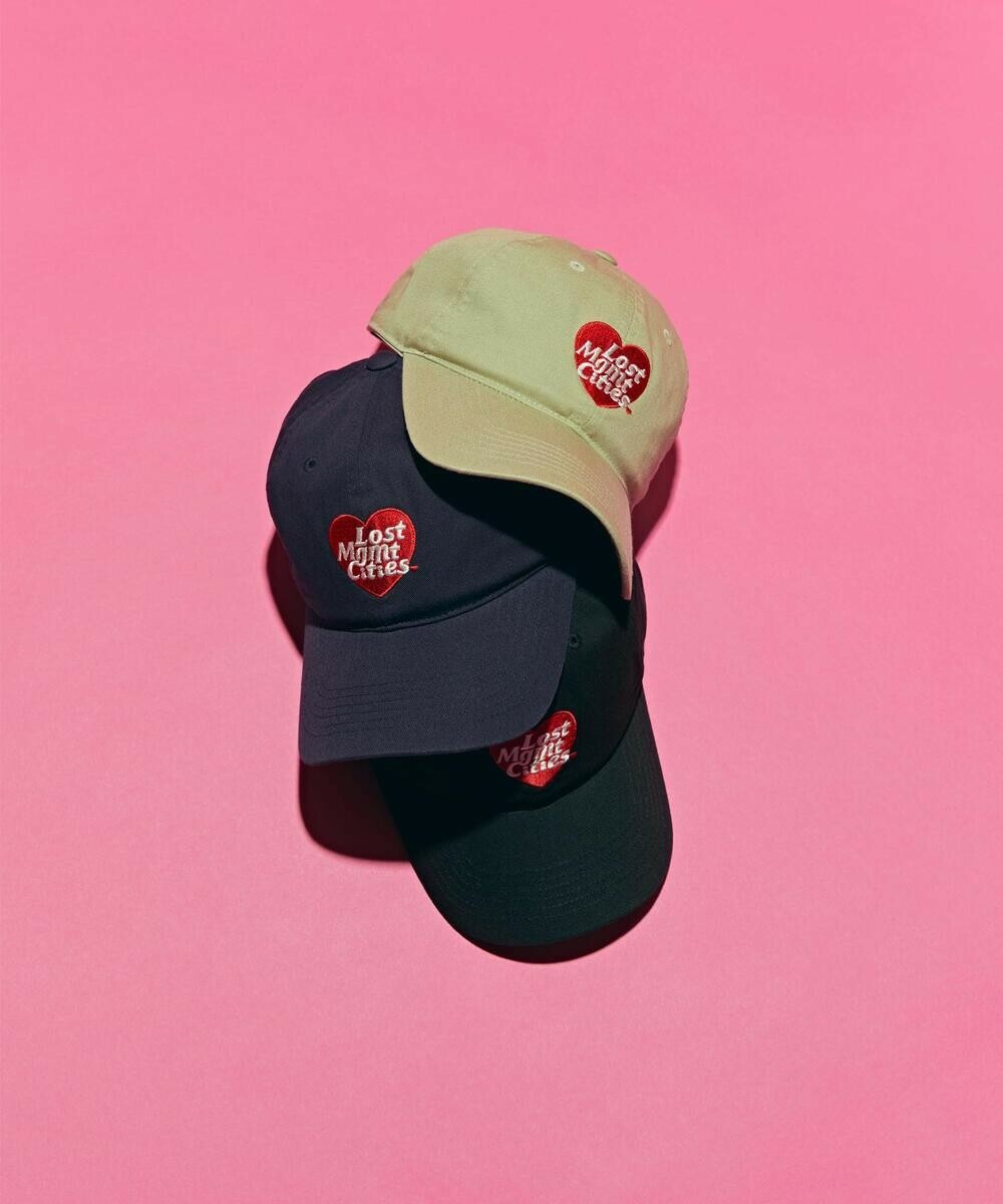 【OWN】LMC Valentine's Day 情人節 休閒 老帽 棒球帽 鴨舌帽 單一尺寸 不分男女 黑色 深藍 沙色