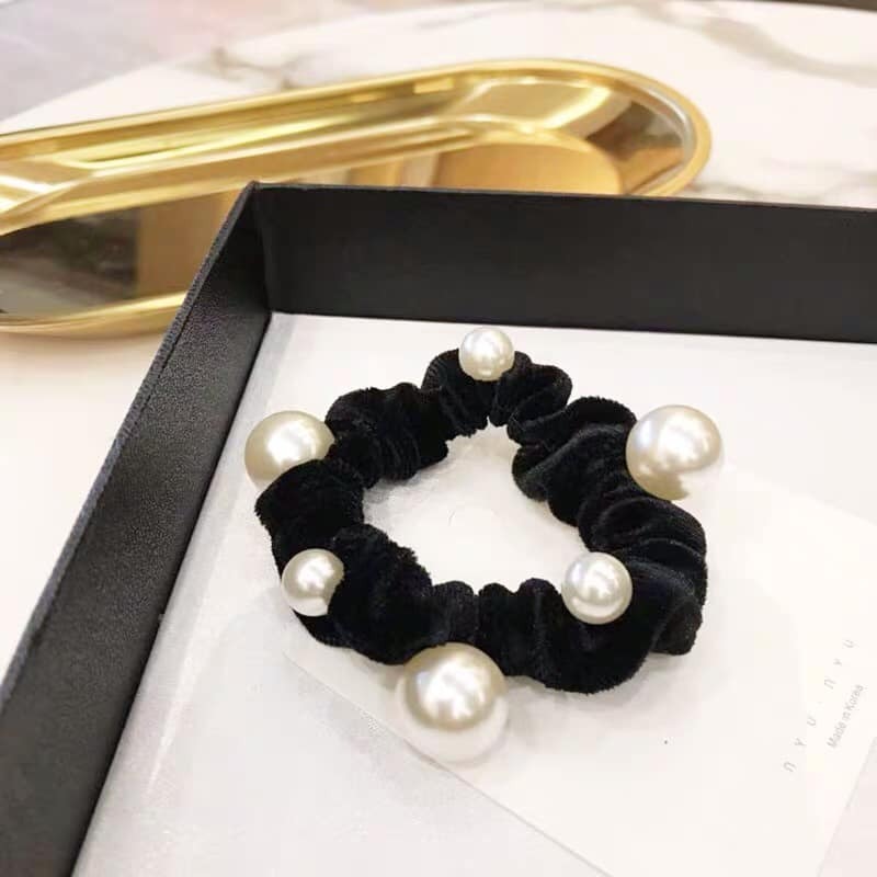 珍珠髮圈
