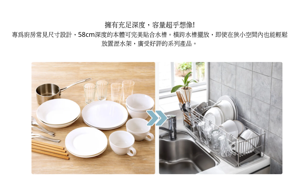 《下村企販》日本製304不鏽鋼省空間瀝水架(不鏽鋼瀝水盤)