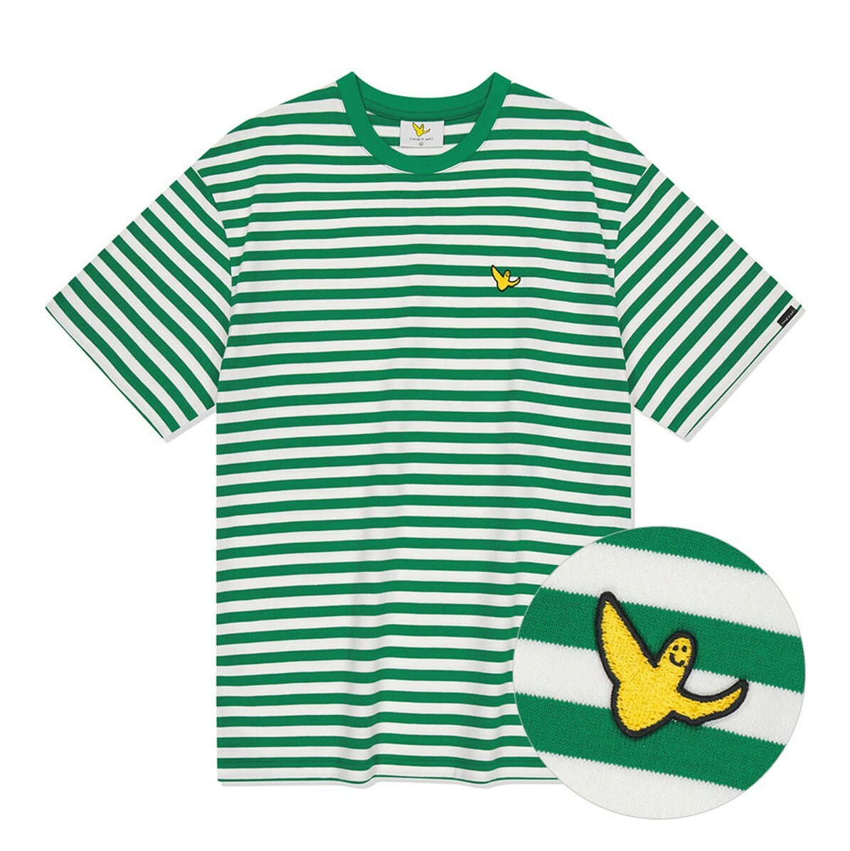 【韓國預購】AK032103 小飛人間條短袖上衣