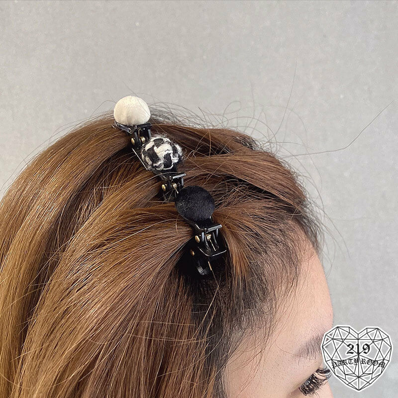 小香風編髮髮夾