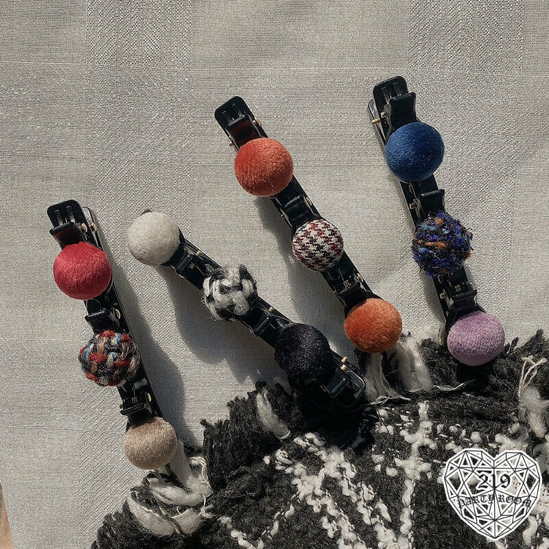 小香風編髮髮夾