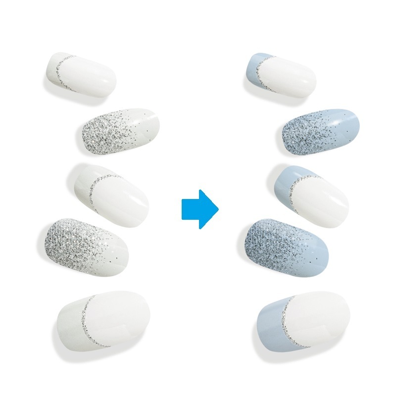 變色指甲裝飾貼