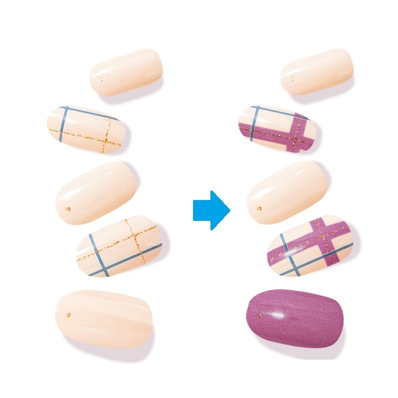 變色指甲裝飾貼