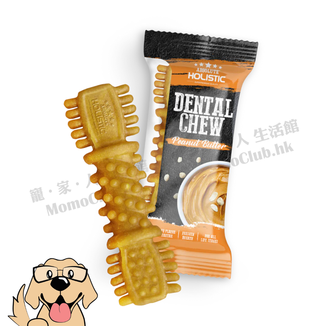 Absolute Holistic - 無穀潔齒骨 BOOST 4" 1支裝 (花生醬口味) [犬用]