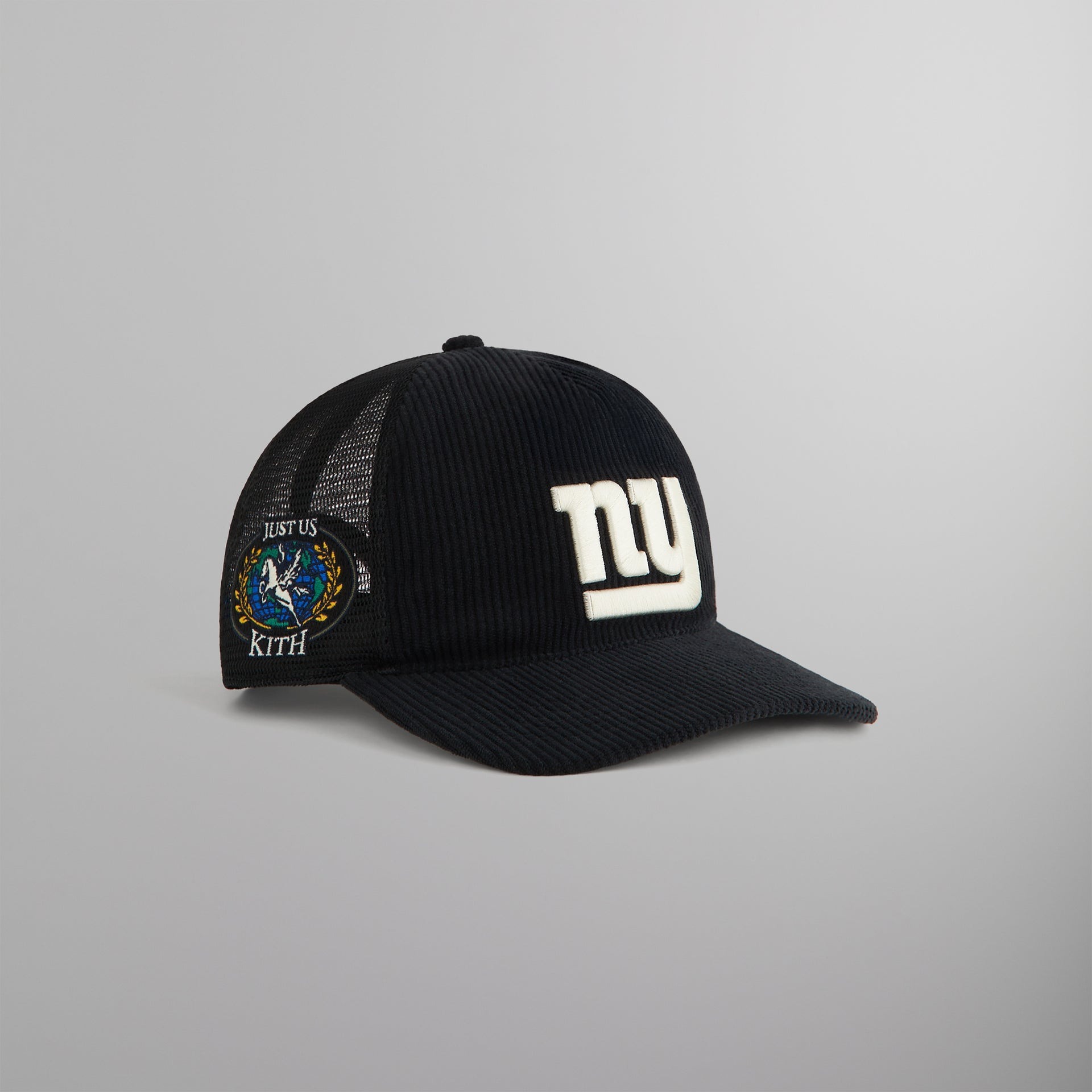 2025AW Kith & '47 for the New York Giants Corduroy Trucker Hat NY 紐約 字體 燈心絨 棒球帽 帽子 現貨 KHM050944