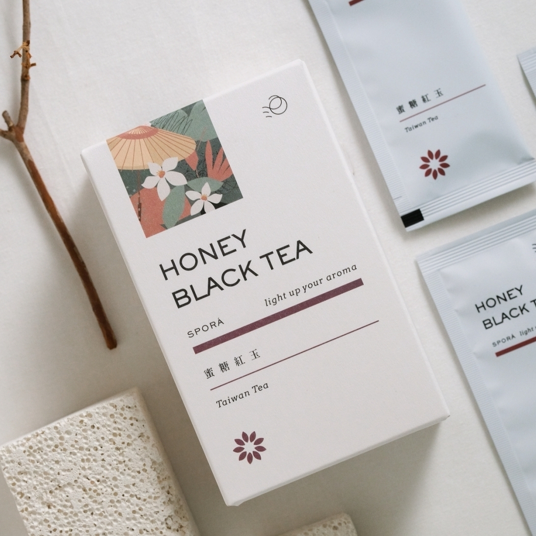 【泊露茶事】蜜糖紅玉茶包盒 (12包)