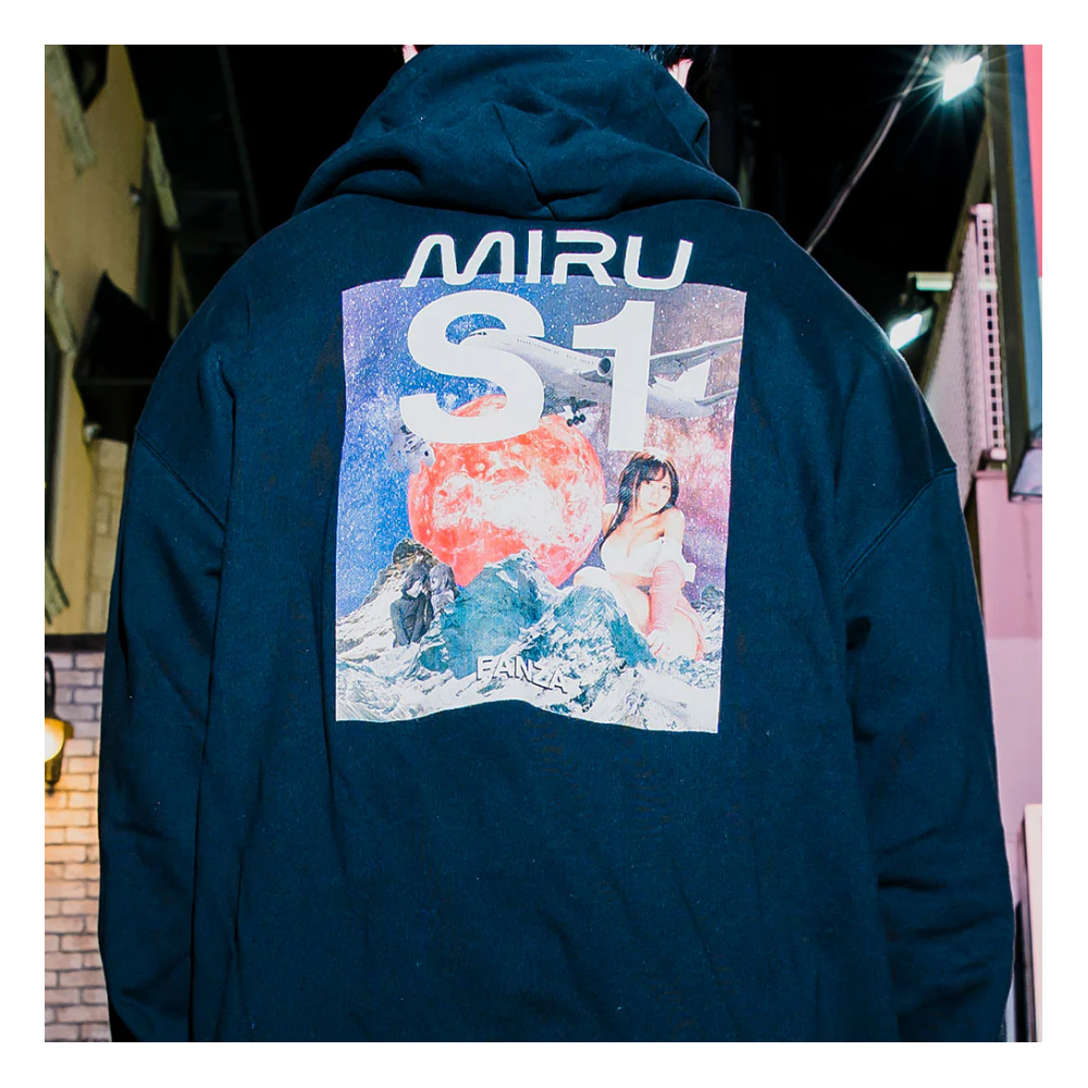 miru オリジナルパーカー HOODIE