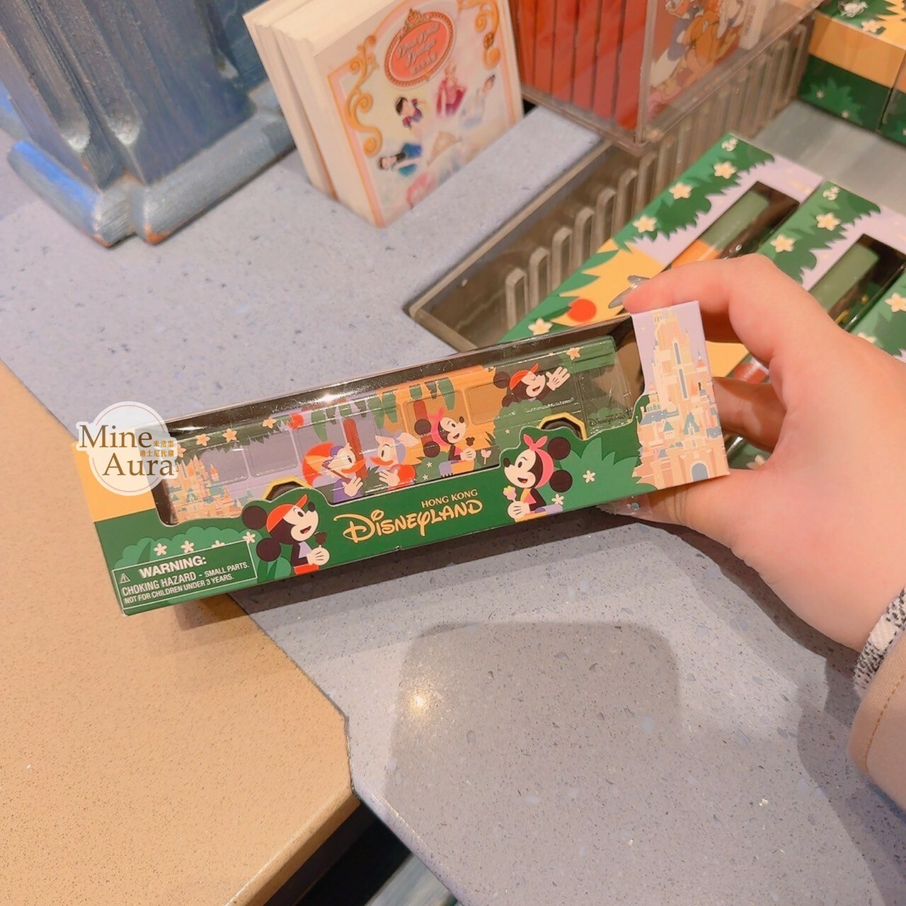 樂園限定 米奇 Mickey 與好友們 圖案 巴士 汽車 模型 -香港迪士尼樂園