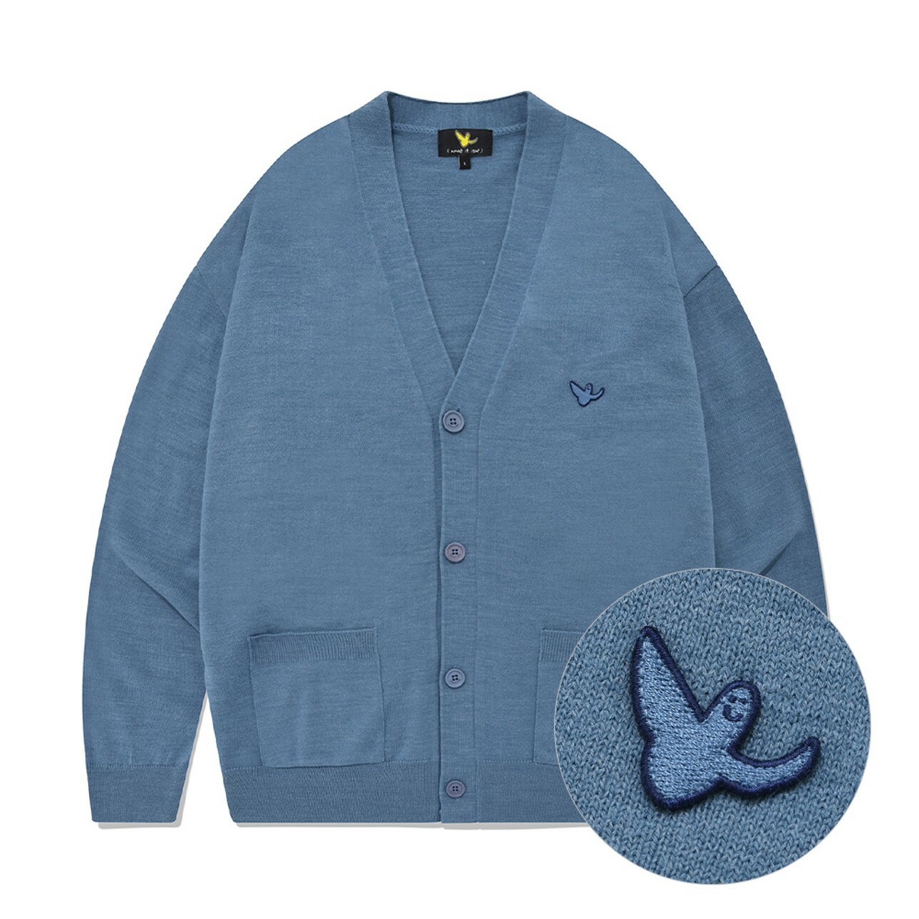 【韓國預購】AK032105 小飛人純色V領外套