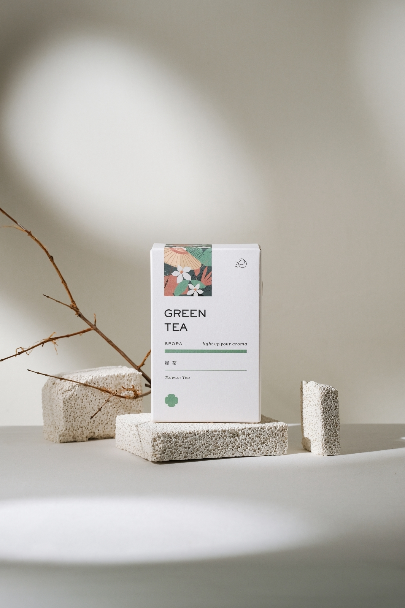 【泊露茶事】清爽綠茶包盒 (12包)