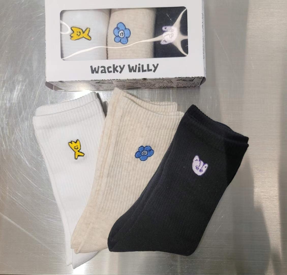Wacky Willy  一套三雙,清貨貨品,不設退換（K3 BR378）